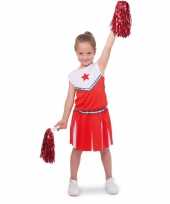 Cheerleader pakje verkleed verkleedjurkje voor meisjes